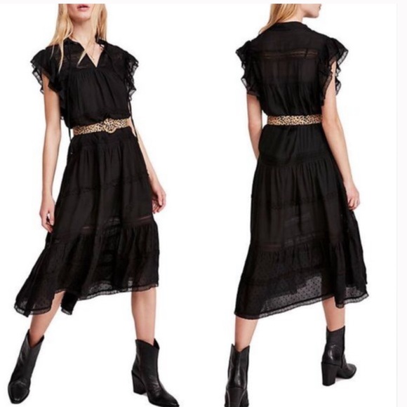 Free People Dresses & Skirts - Free people midnight midi dress